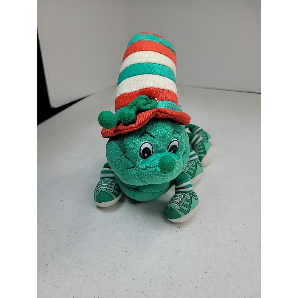 Sherlock 1998 Commonwealth Lots A Leggggggs Plush Caterpillar 12" Green READ